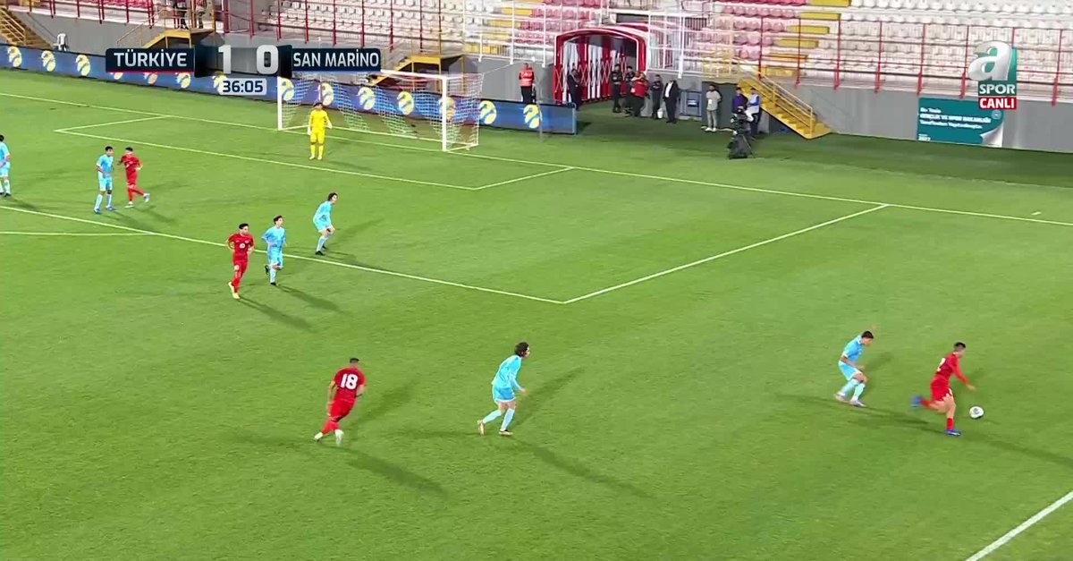 GOL | Türkiye U21 2-0 San Marino