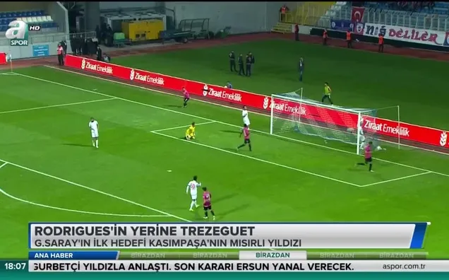Rodrıgues'in yerine Trezeguet