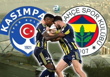 Kasımpaşa-F.Bahçe maçı bilgileri!