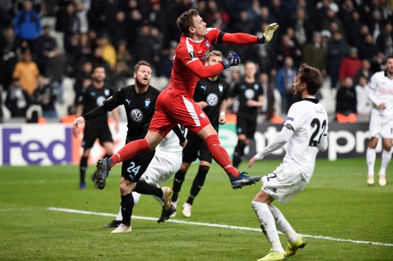 Beşiktaş - Malmö maçından kareler