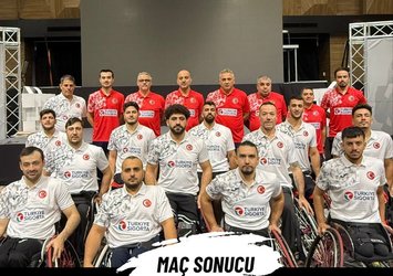 Tekerlekli Sandalye Milli Takımı çeyrek finallde