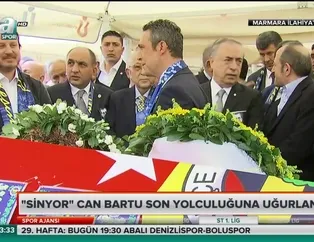 Can Bartu'nun cenaze namazı kılındı