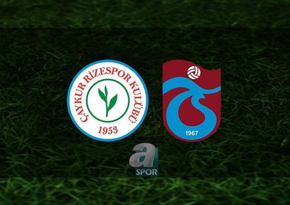 Rizespor - Trabzonspor maçı saat kaçta?