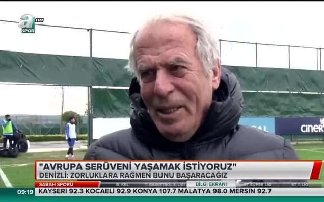 Mustafa Denizli'nin hedefi Avrupa