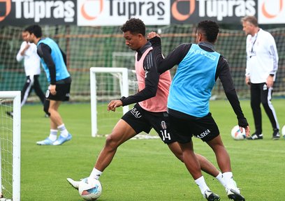 Beşiktaş kondisyon ve taktik çalıştı!