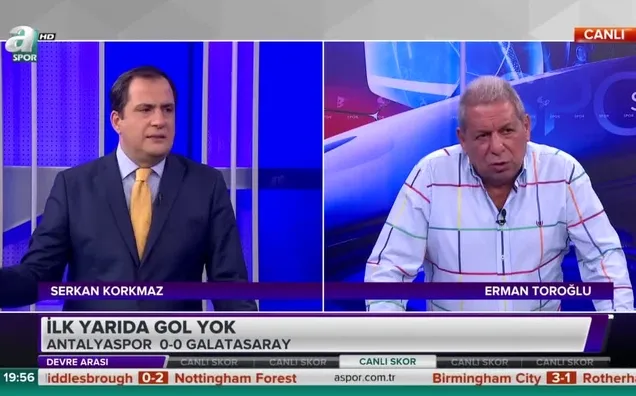 Erman Toroğlu'dan penaltı iptali yorumu