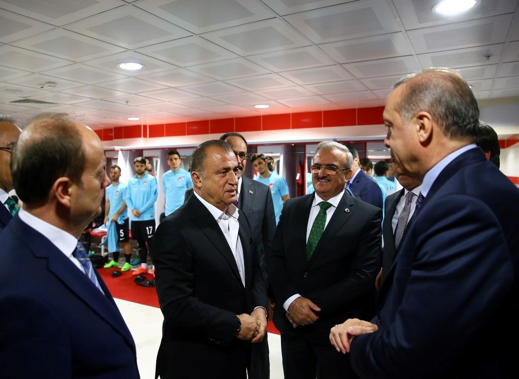 Cumhurbaşkanı Erdoğan, Antalya Stadı’nda