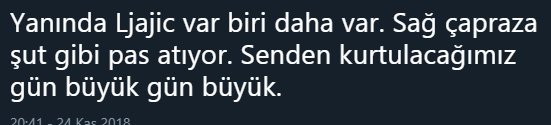 Sosyal medyanın Adem Ljajic tepkileri!