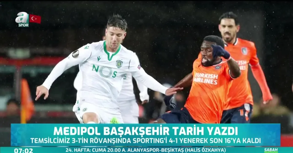 Medipol Başakşehir tarih yazdı