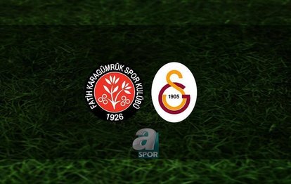 KARAGÜMRÜK GALATASARAY CANLI MAÇ İZLE 📺 | Fatih Karagümrük - Galatasaray maçı saat kaçta? Hangi kanalda? GS maçı ne zaman?