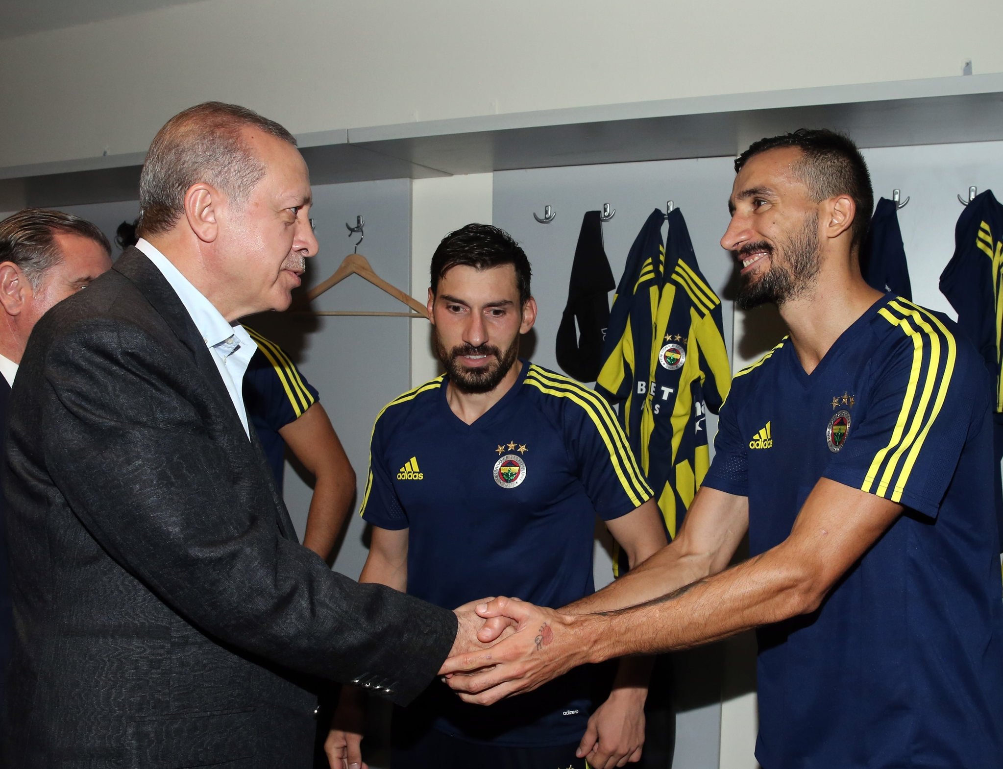 Cumhurbaşkanı Erdoğan Fenerbahçe maçında