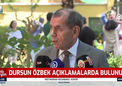 GALATASARAY HABERLERİ: Dursun Özbek'ten Ali Koç'a: Dikkatli olsun!