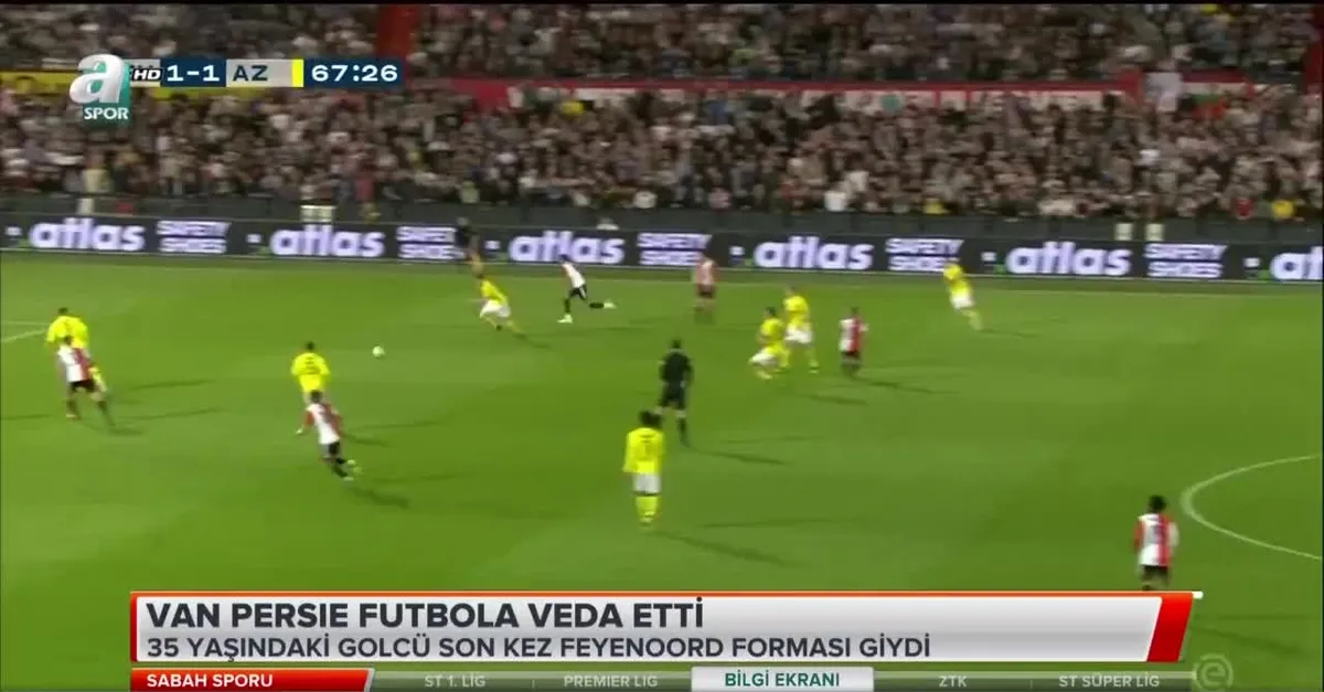 Van Persie futbola veda etti