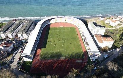 Sinop Şehir Stadı’nda ilk maç oynandı!