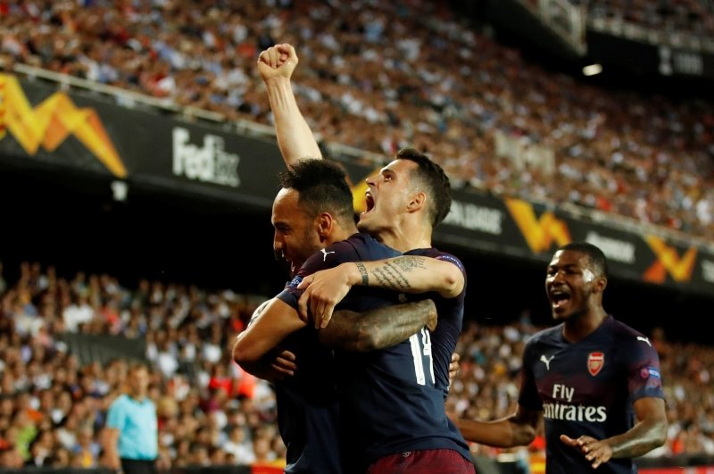 Valencia - Arsenal maçında şok kavga! İşte o anlar...