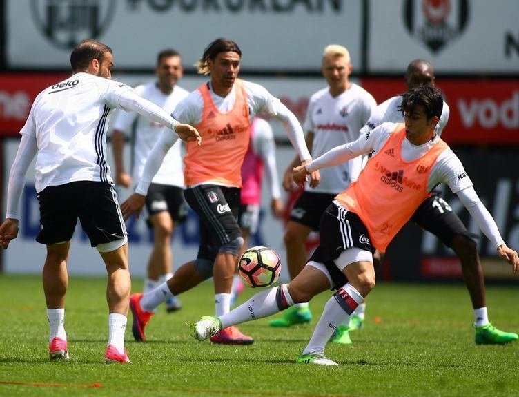 Beşiktaş idmanında gerginlik