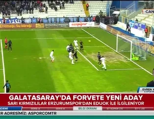 Galatasaray'da forvete yeni aday