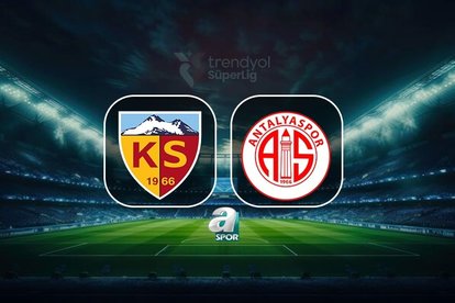Kayserispor-Antalyaspor | CANLI