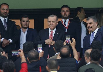 Başkan Erdoğan millileri yalnız bırakmadı!