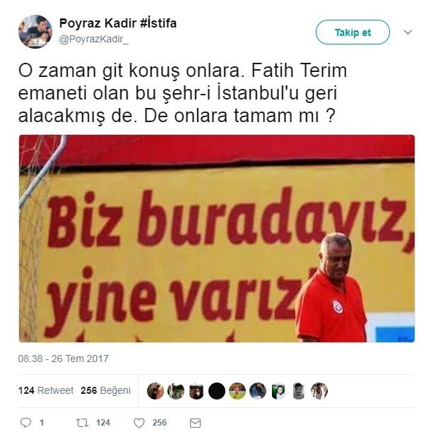 Galatasaray taraftarı çıldırdı! Fatih Terim...