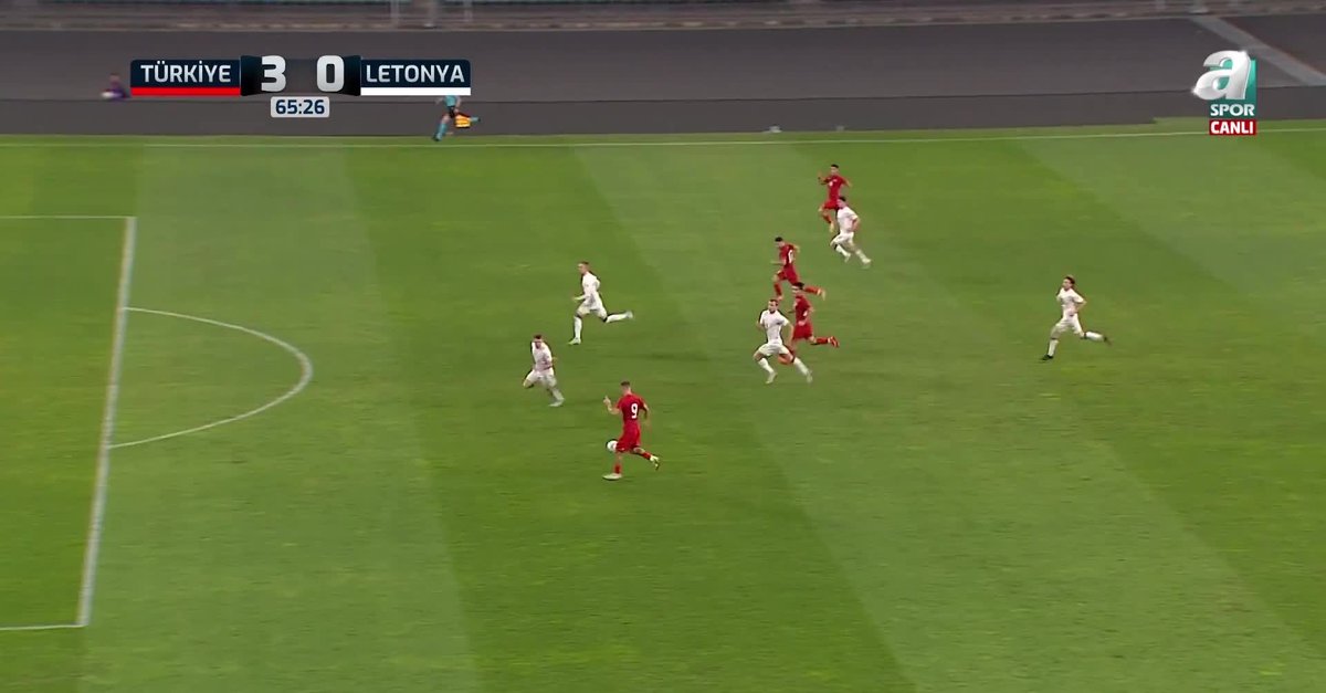 GOL | Türkiye U21 3-0 Letonya U21