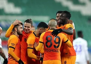 Galatasaray'dan bombardıman!
