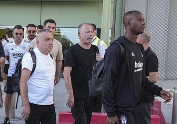 Beşiktaş kafilesi, İzmir'e geldi