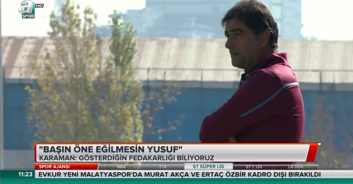 Ünal Karaman'dan Yusuf Yazıcı'ya destek