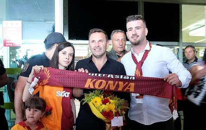 Galatasaray kafilesi Konya’ya geldi!
