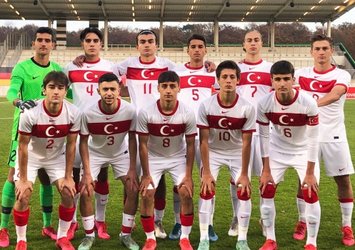 17 Yaş Altı Milli Futbol Takımı İtalya'yı yendi!