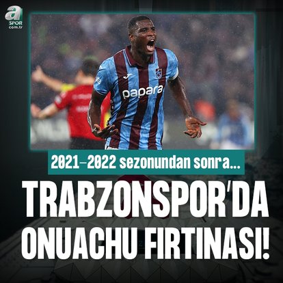 Trabzonspor’da Paul Onuachu fırtınası! İşte o istatistik