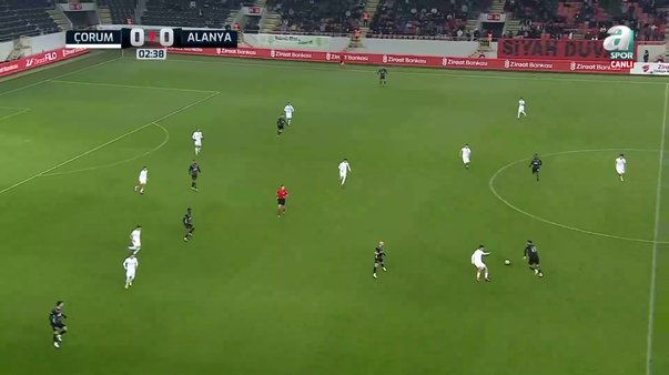 GOL | Arca Çorum FK 0-1 Corendon Alanyaspor