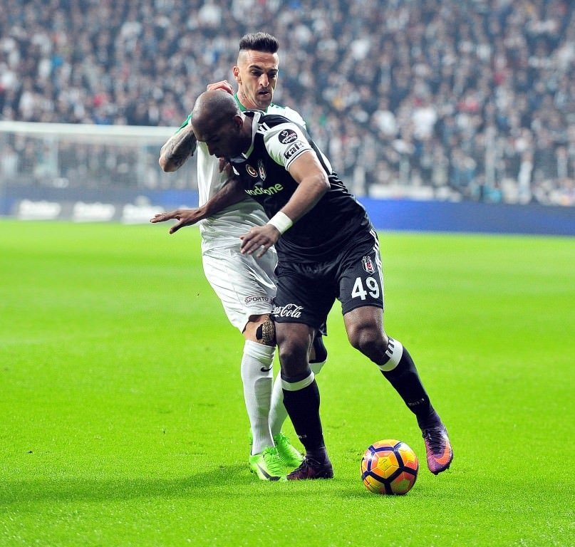 Beşiktaş-Akhisar Belediyespor karşılaşmasından kareler