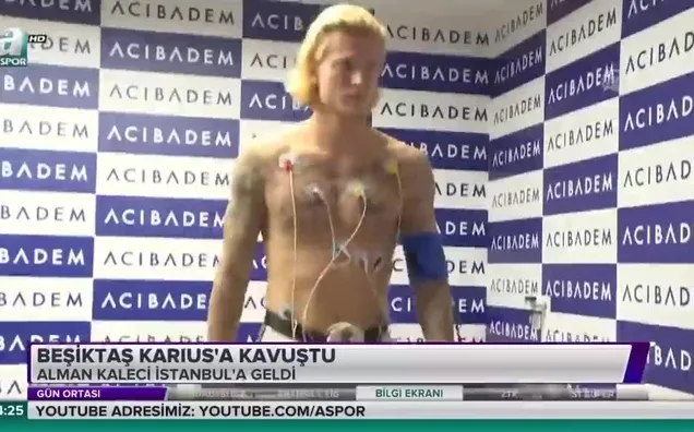 Karius kontrolden geçti