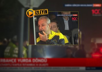 F.Bahçe kafilesi İstanbul'a döndü!