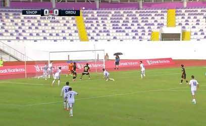 Sinopspor 0-2 Orduspor 1967 (MAÇ ÖZETİ)