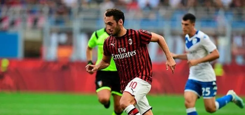 Hakan Çalhanoğlu attı Milan kazandı