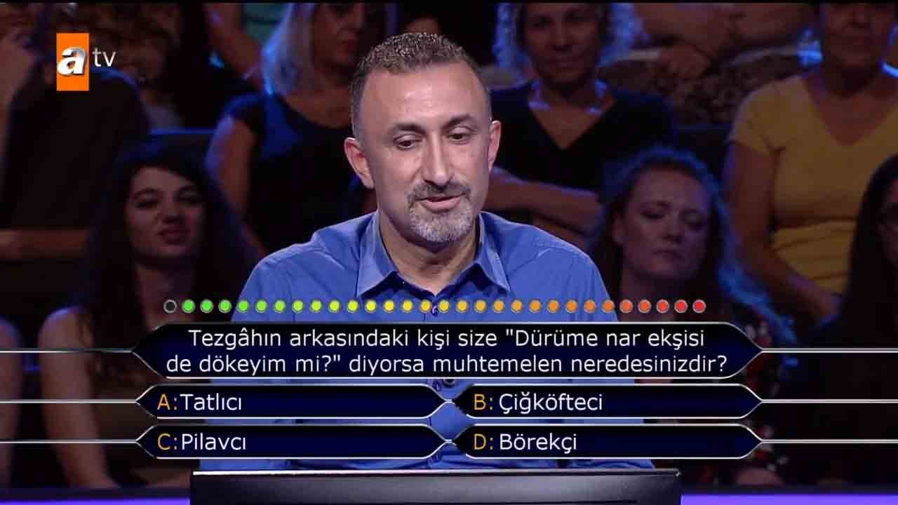 Milyoner’e damga vuran ’Futbol’ sorusu! Kim Milyoner Olmak İster 833.yeni bölüm soru ve cevapları!