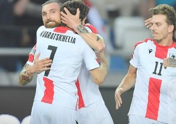 Gürcistan deplasmanda galip!