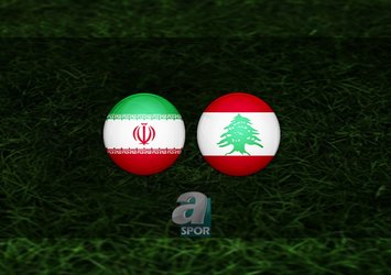 İran - Lübnan maçı saat kaçta?
