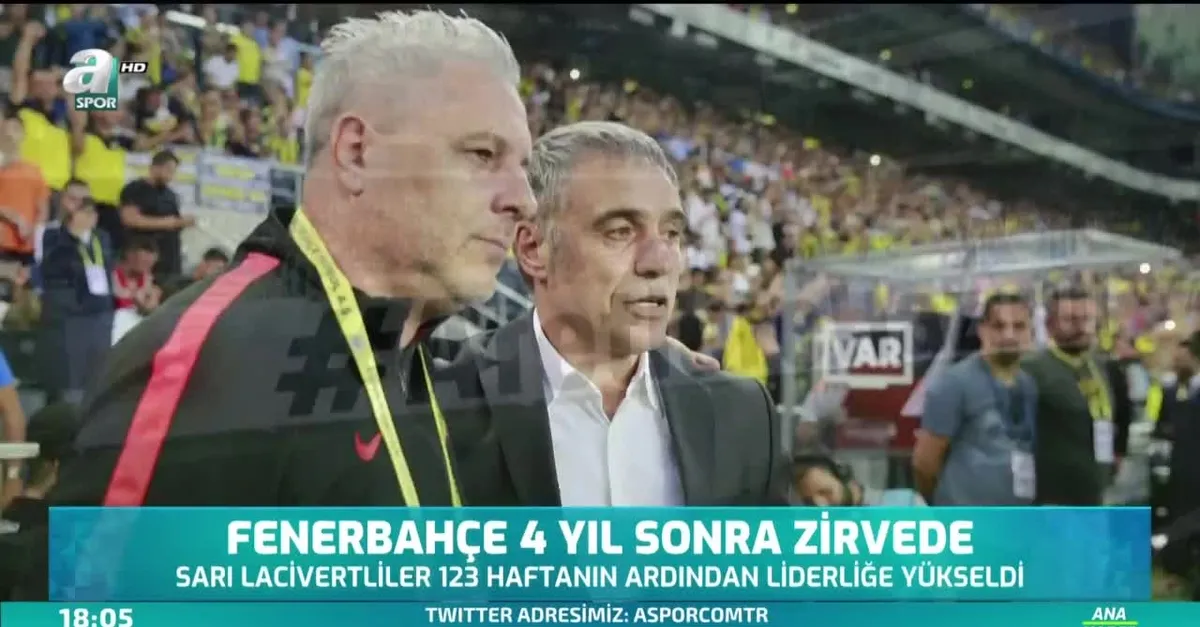 Fenerbahçe 4 yıl sonra zirvede