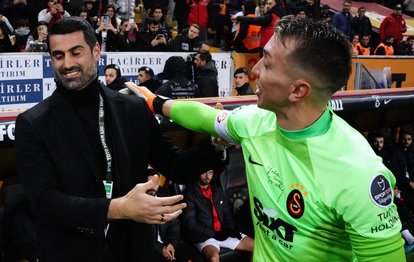 Fernando Muslera ile Volkan Demirel Galatasaray - Hatayspor maçı öncesi bir araya geldi!