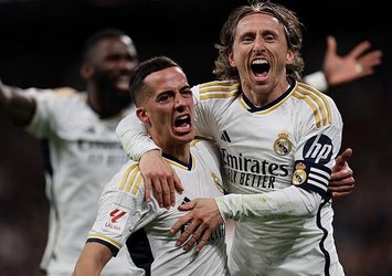 Modric attı R. Madrid kazandı!