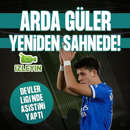 Arda Güler’den Mbappe’ye adrese teslim asist