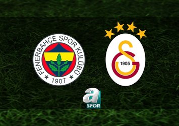 FB-GS maçı canlı yayın bilgileri!