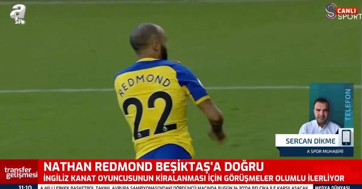 Nathan Redmond Beşiktaş'a doğru!