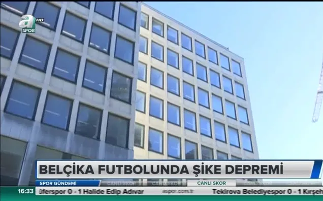 Belçika futbolunda şike depremi
