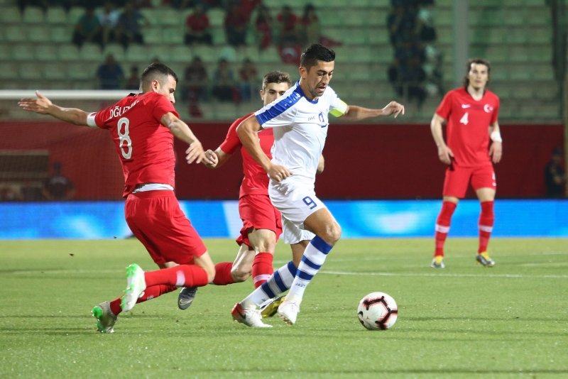 Türkiye - Özbekistan maçından kareler...