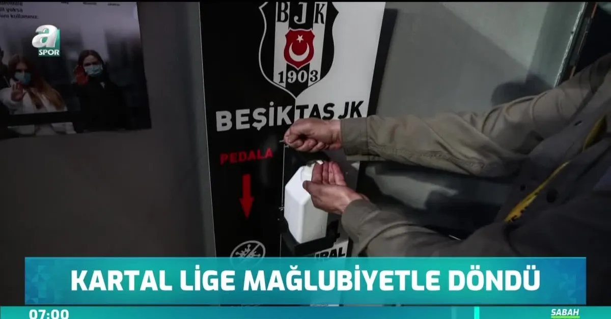 Beşiktaş lige mağlubiyetle döndü