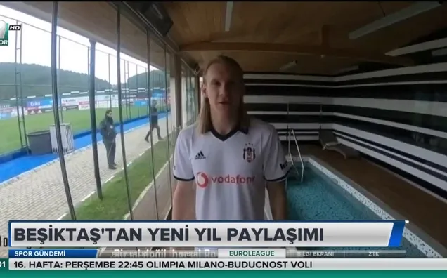 Beşiktaş'tan yeni yıl paylaşımı